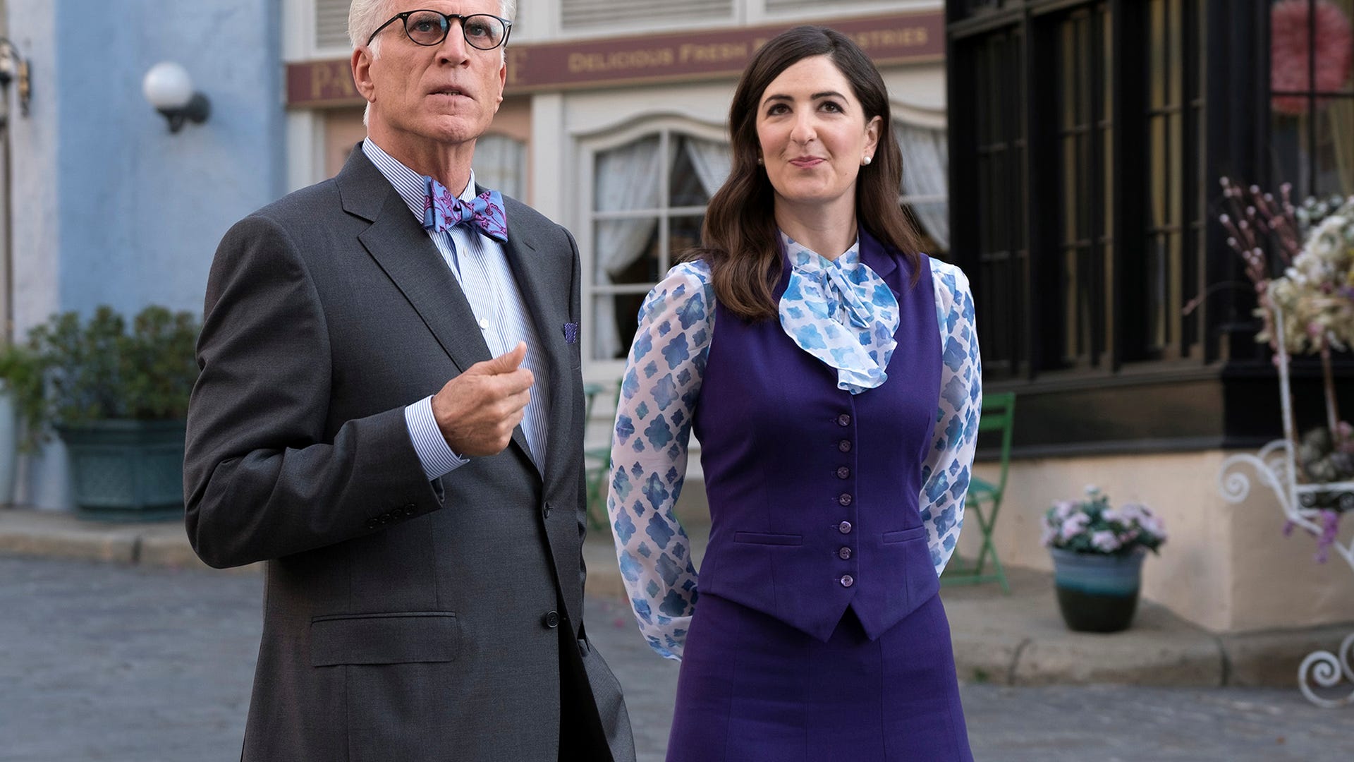 Ted Danson and D'arcy Carden, The Good Place​