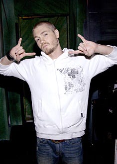 Chad Michael Murray visits Fuse "Daily Download" - 2004