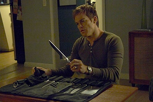 Dexter - Season 5 - "In the Beginning" -  Michael C. Hall as Dexter