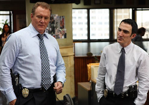 Southland - Season 1 - "Two Gangs" - Michael McGrady as Daniel "Sal" Salinger and Patrick Fischler as Kenny No-Gun