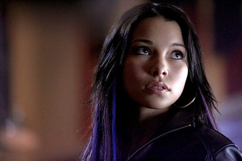 Smallville - Season 8 - "Injustice" - Jessica Parker Kennedy as Plastique