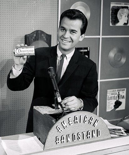 Dick Clark - Dentyne commercial on "American Bandstand", January 1, 1968