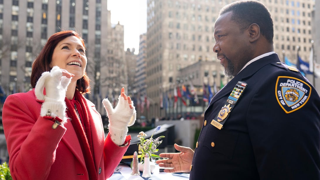 Carrie Preston and Wendell Pierce, Elsbeth