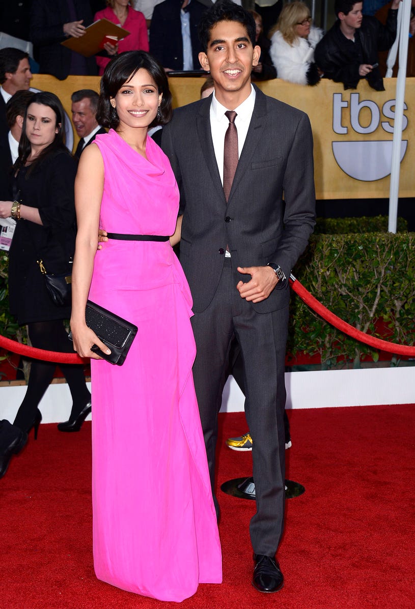 Freida Pinto and Dev Patel - 19th Annual Screen Actors Guild Awards in Los Angeles, California, January 27, 2013