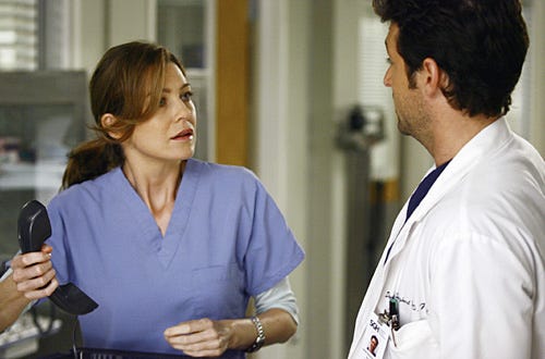 Grey’s Anatomy - Season 3 - "A Change is Gonna Come" - Ellen Pompeo, Patrick Dempsey