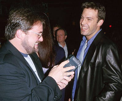 Ben Affleck and Kevin Smith - Dogma Los Angeles premiere, November 12, 1999