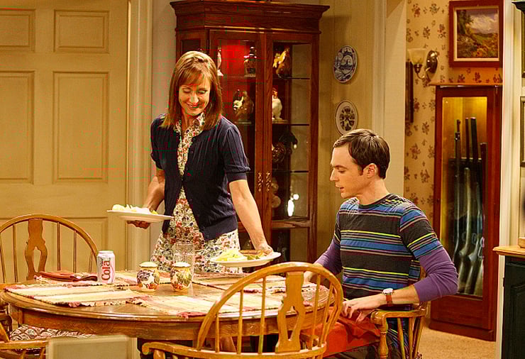 Laurie Metcalf and Jim Parsons, The Big Bang Theory