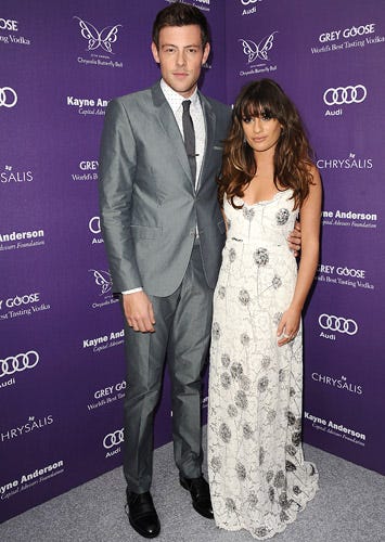 Cory Monteith and Lea Michele - attend the 12th annual Chrysalis Butterfly Ball on June 8, 2013 in Los Angeles, California.