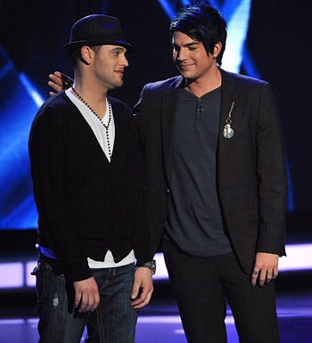 American Idol - Season 8 - Matt Giraud and Adam Lambert