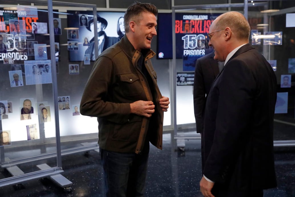 Jon Bokenkamp and James Spader