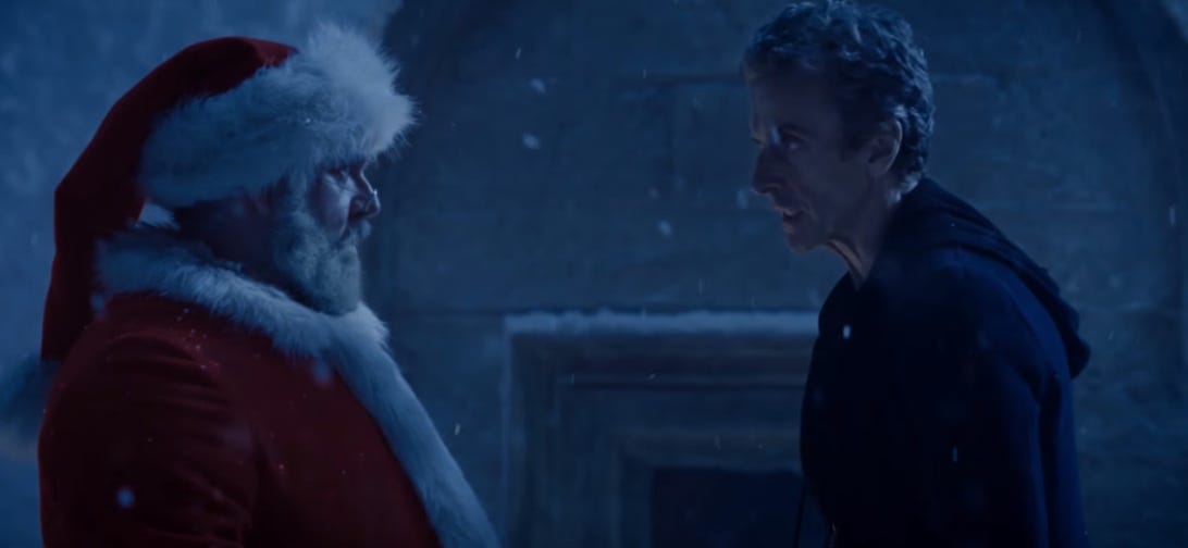 ​Nick Frost, Peter Capaldi, Doctor Who