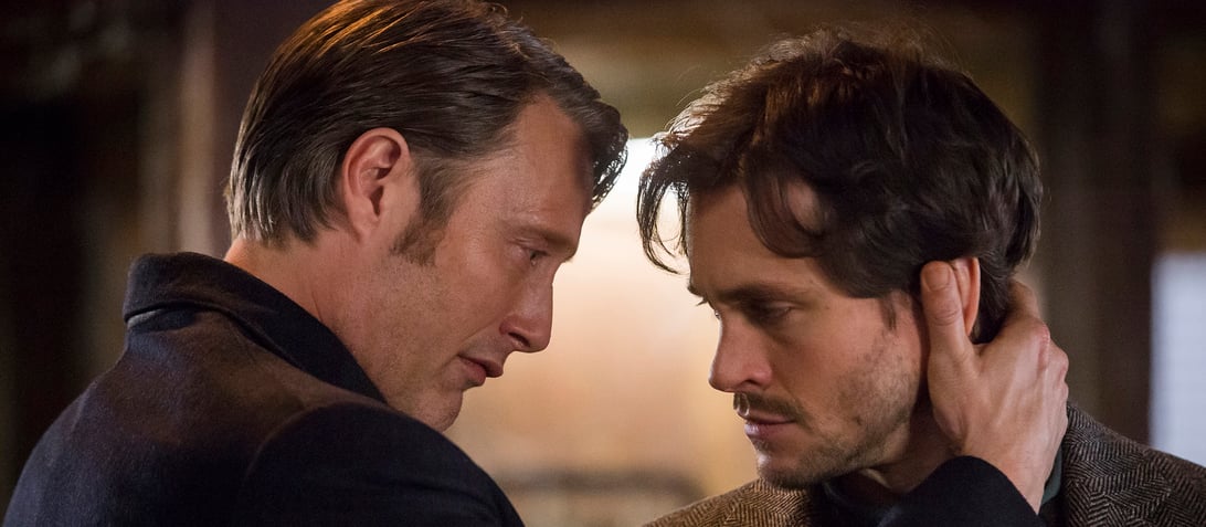 Mads Mikkelsen and Hugh Dancy, Hannibal