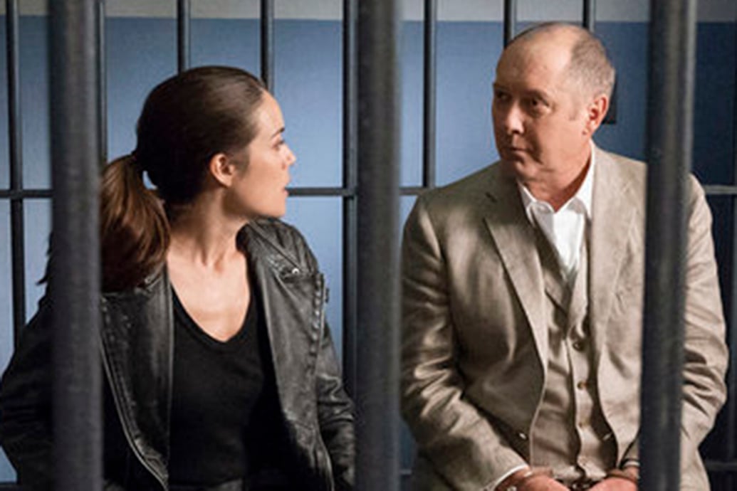 Megan Boone and James Spader, The Blacklist