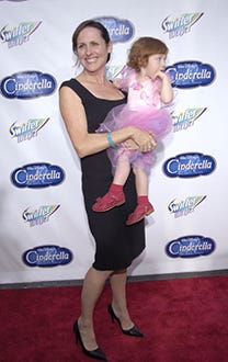 Molly Shannon and Daughter - "Cinderella" Royal Ball, Oct. 2005