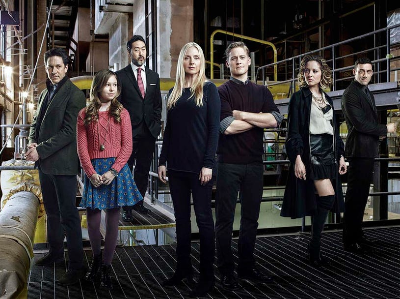 Allegiance - Season 1 - Scott Cohen, Alex Peters, Kenneth Choi, Hope Davis, Gavin Stenhouse, Margarita Levieva and Morgan Spector