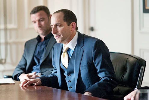 Ray Donovan - Season 1 - "The Golem" - Liev Schreiber and Peter Jacobson