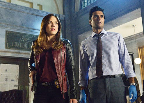 Beauty and the Beast - Season 2 - "Father Knows Best" - Kristin Kreuk and Sendhil Ramamurthy