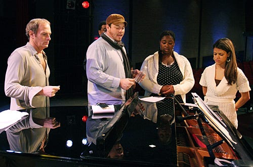Clash of the Choirs - Celebrity Choir Master Michael Bolton with his choir