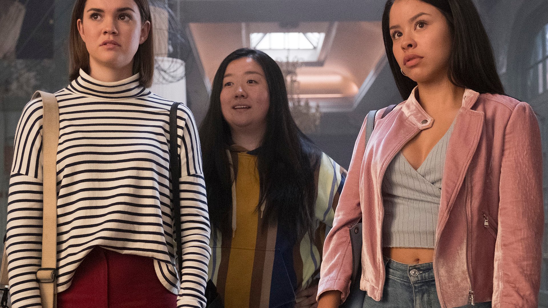 Maia Mitchell, Sherry Cola and Cierra Ramirez, Good Trouble