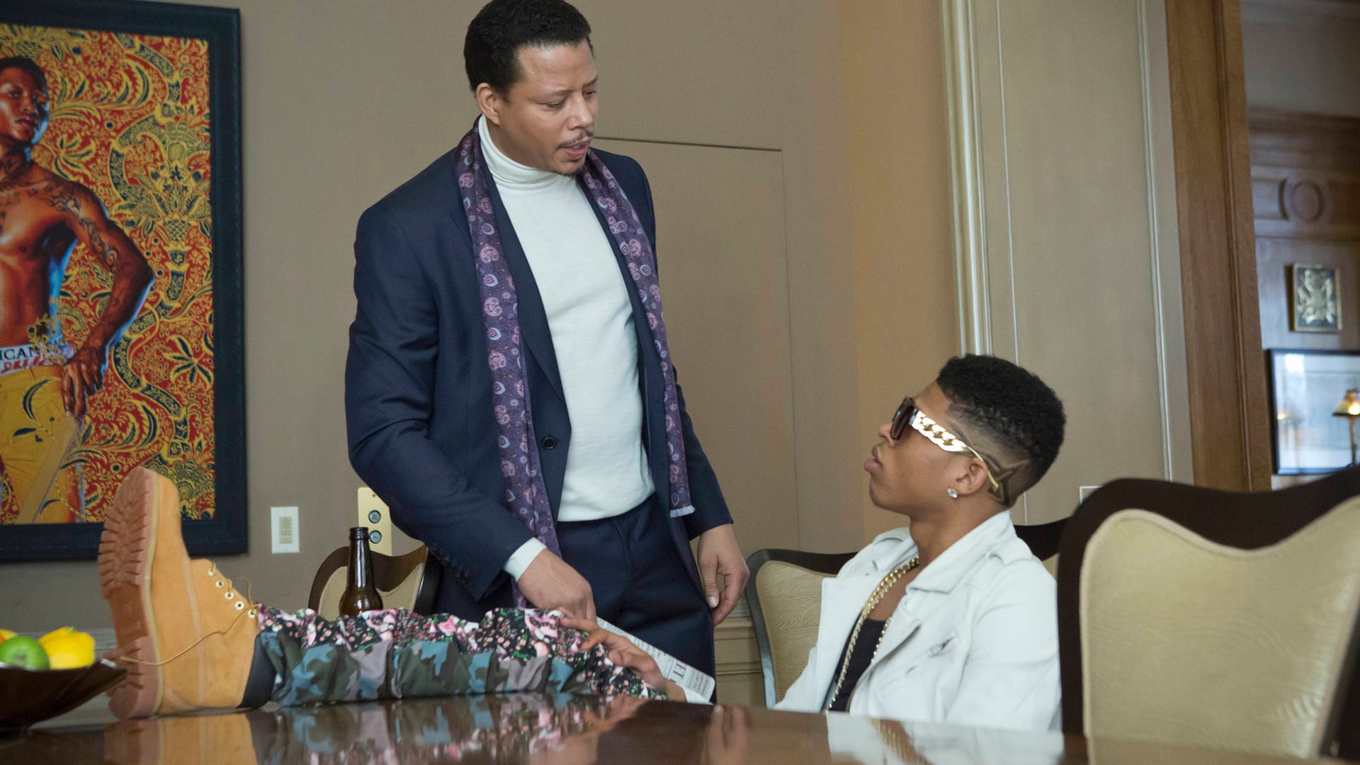 Terrence Howard and Bryshere Gray, Empire