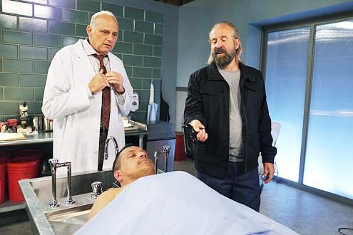 Psych - Season 8 - "Someone's Got a Woody" - Kurt Fuller and Peter Stormare