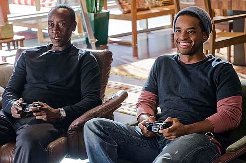 House of Lies - Season 2 - "Wonders of the World" - Don Cheadle and Larenz Tate