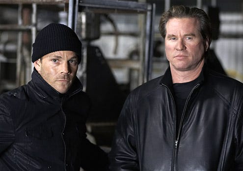 XIII - Stephen Dorff as Steve Rowland and Val Kilmer as "The Mongoose"