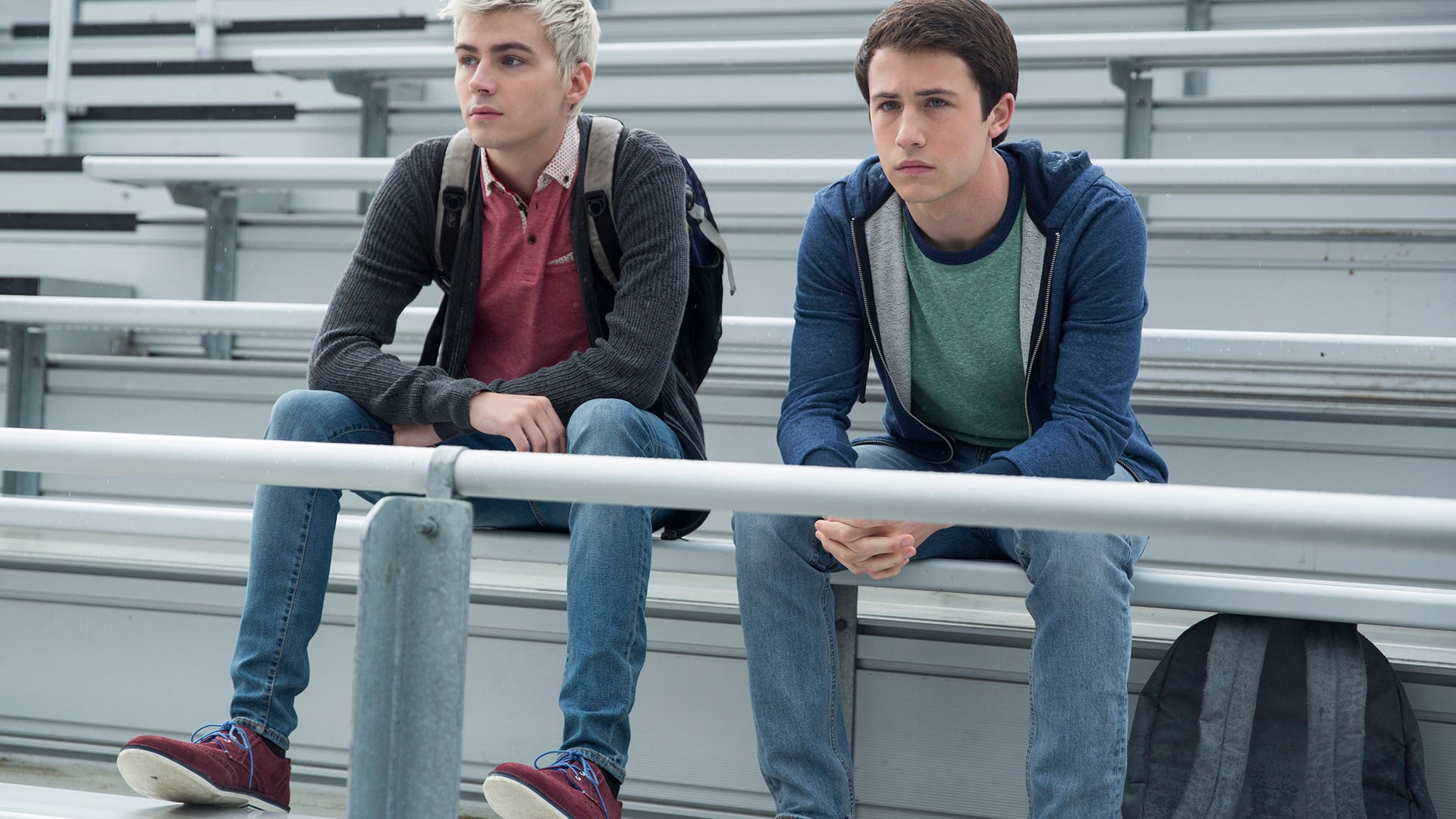 Miles Heizer, Dylan Minnette, 13 Reasons Why
