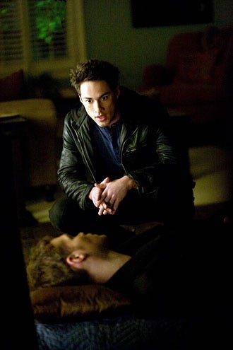 The Vampire Diaries - Season 4 - "Down the Rabbit Hole" - Michael Trevino and Joseph Morgan