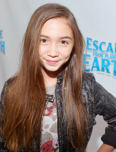 Rowan Blanchard - attending "Escape From Planet Earth" premiere on February 2,2013 in Los Angeles, California.