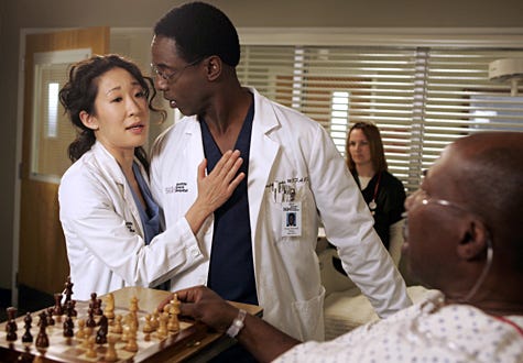 Grey's Anatomy - "Time After Time" - Sandra Oh, Isaiah Washington, Brent Jennings