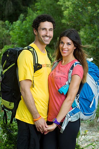 The Amazing Race - Season 19 - Reality stars Ethan Zohn and Jenna Morasca