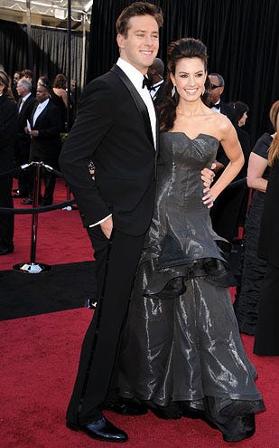 Armie Hammer and Elizabeth Chambers - The 83rd Annual Academy Awards, February 27, 2011