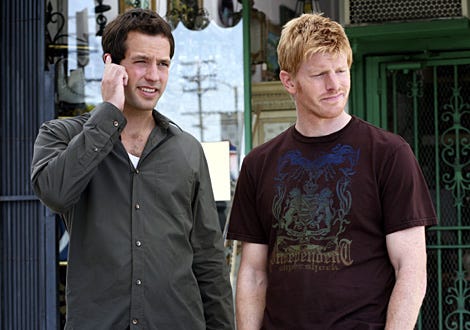 Notes from the Underbelly - "Animal Style" - Peter Cambor as Andrew, Michael Weaver  as Danny