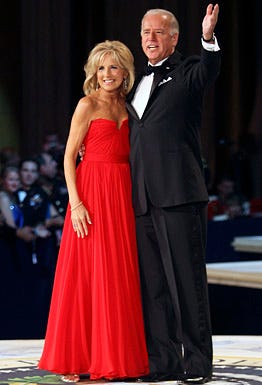 Joe Biden and his wife Jill Biden - The Commander-In-Chief's Inaugural Ball in Washington DC, January 20, 2009