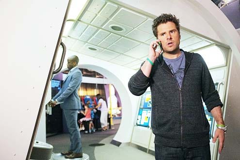 Psych - Season 8 - "The Break-Up" - Dule Hill and James Roday