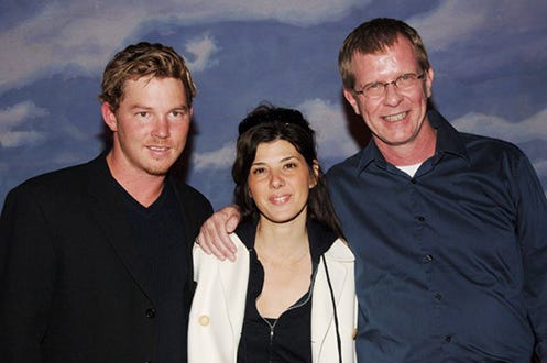 Shawn Hatosy, Marisa Tomei, and Terry Rabine - "Beirut" NYC Staged Reading, April 17, 2006