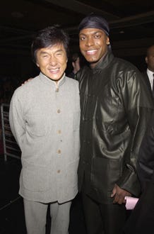Jackie Chan and Chris Tucker - MTV Movie Awards, June 2, 2001