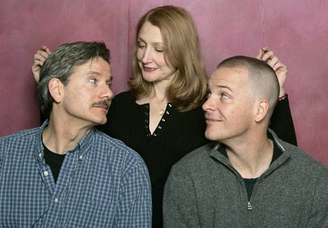 Campbell Scott, Patricia Clarkson and Peter Sarsgaard - 2005 Sundance Film Festival - "Dying Gaul" Portraits