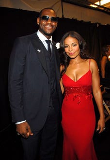 LeBron James and Sanaa Lathan - ESPY Awards, July 12, 2006