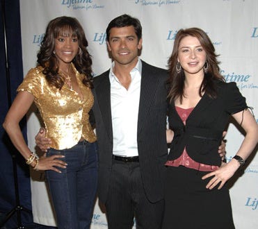 Vivica A. Fox, Mark Consuelos and Caterina Scorsone - The 2005/2006 Lifetime Television UpFront in New York City, April 14, 2005