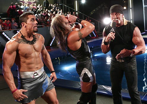 American Gladiators - Episode 104 - "The Wall" - Toa, Wolf and Hulk Hogan