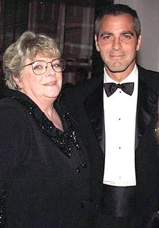 Rosemary Clooney and George Clooney - The 7th Annual Ella Lifetime Achievement Award To Rosemary Clooney, October 5, 1998