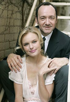 Kate Bosworth & Kevin Spacey - 2004 Toronto International Film Festival