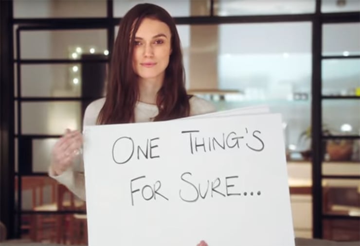 Keira Knightley, Red Nose Day, Actually