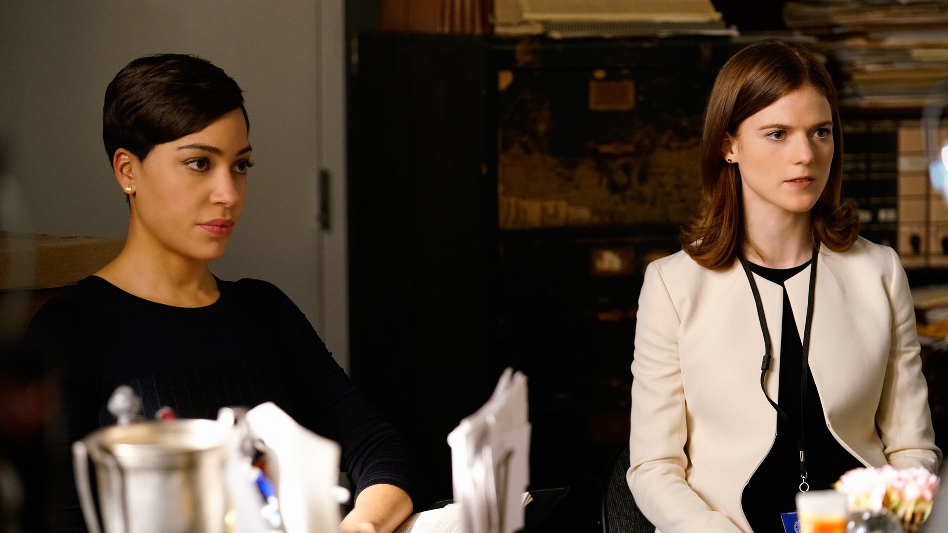 Cush Jumbo and Rose Leslie, The Good Fight