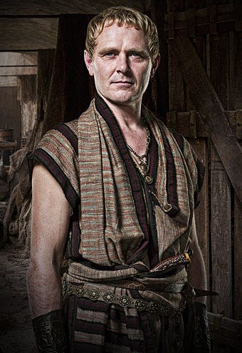 Spartacus: Gods of the Arena - Stephen Lovatt as Tullius
