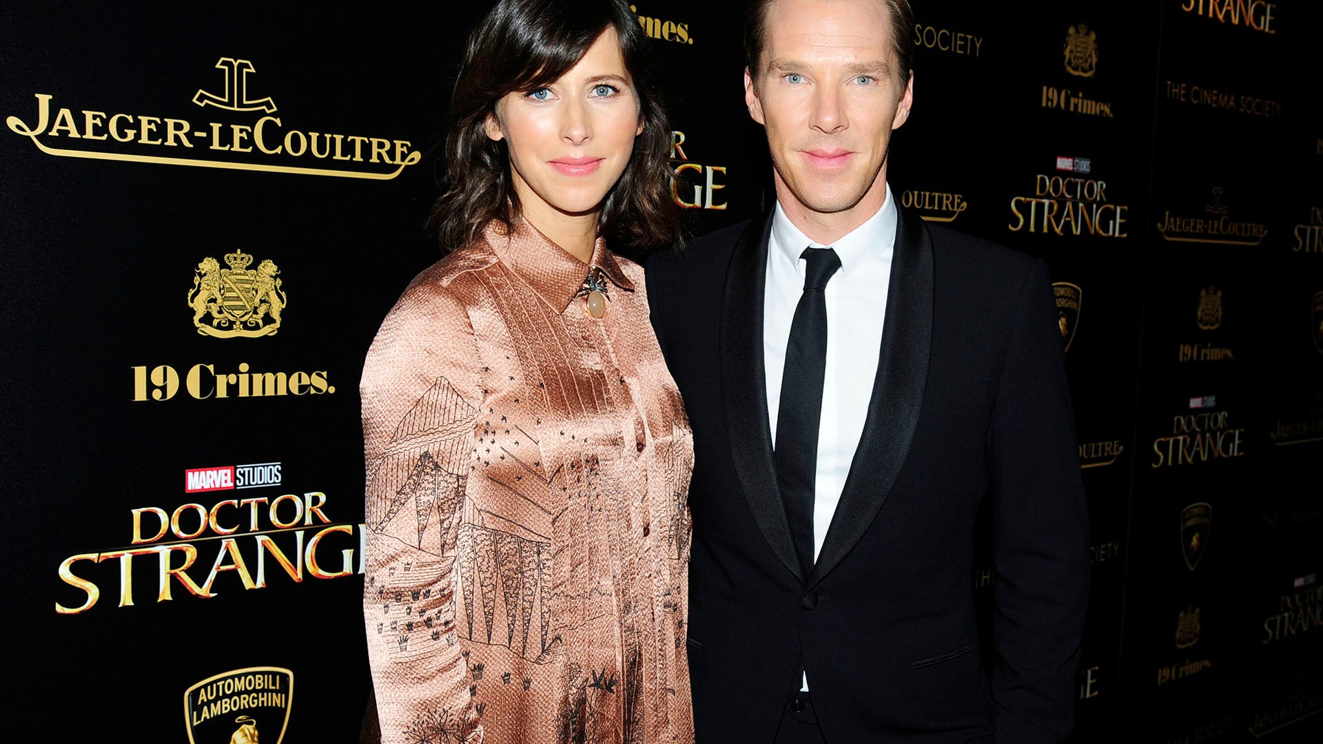 Sophie and Benedict Cumberbatch