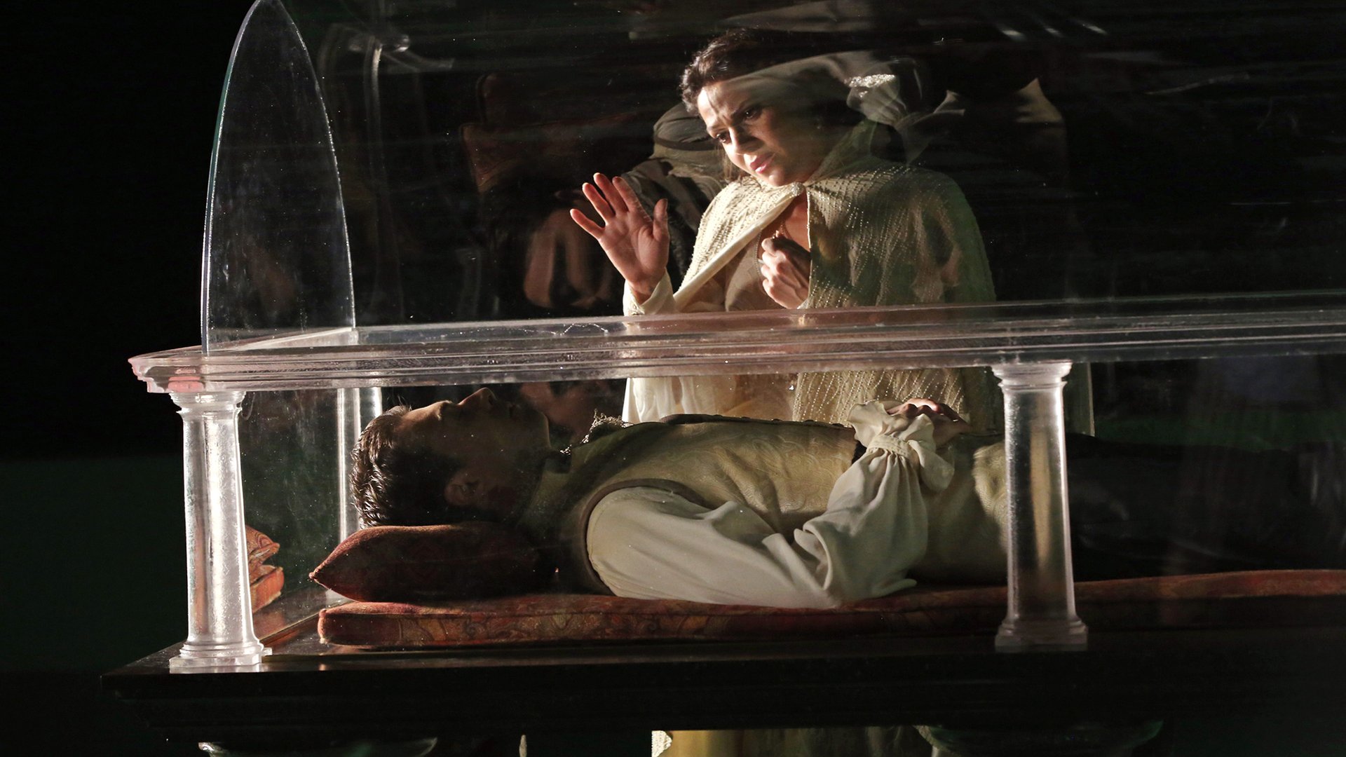 Noah Bean and Lana Parrilla, Once Upon a Time