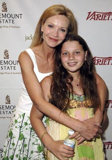 Sadie Friedman and Joan Allen - Jackson Hole Film Festival, June 2005